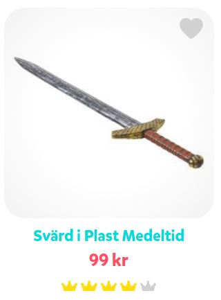 medeltida svärd
